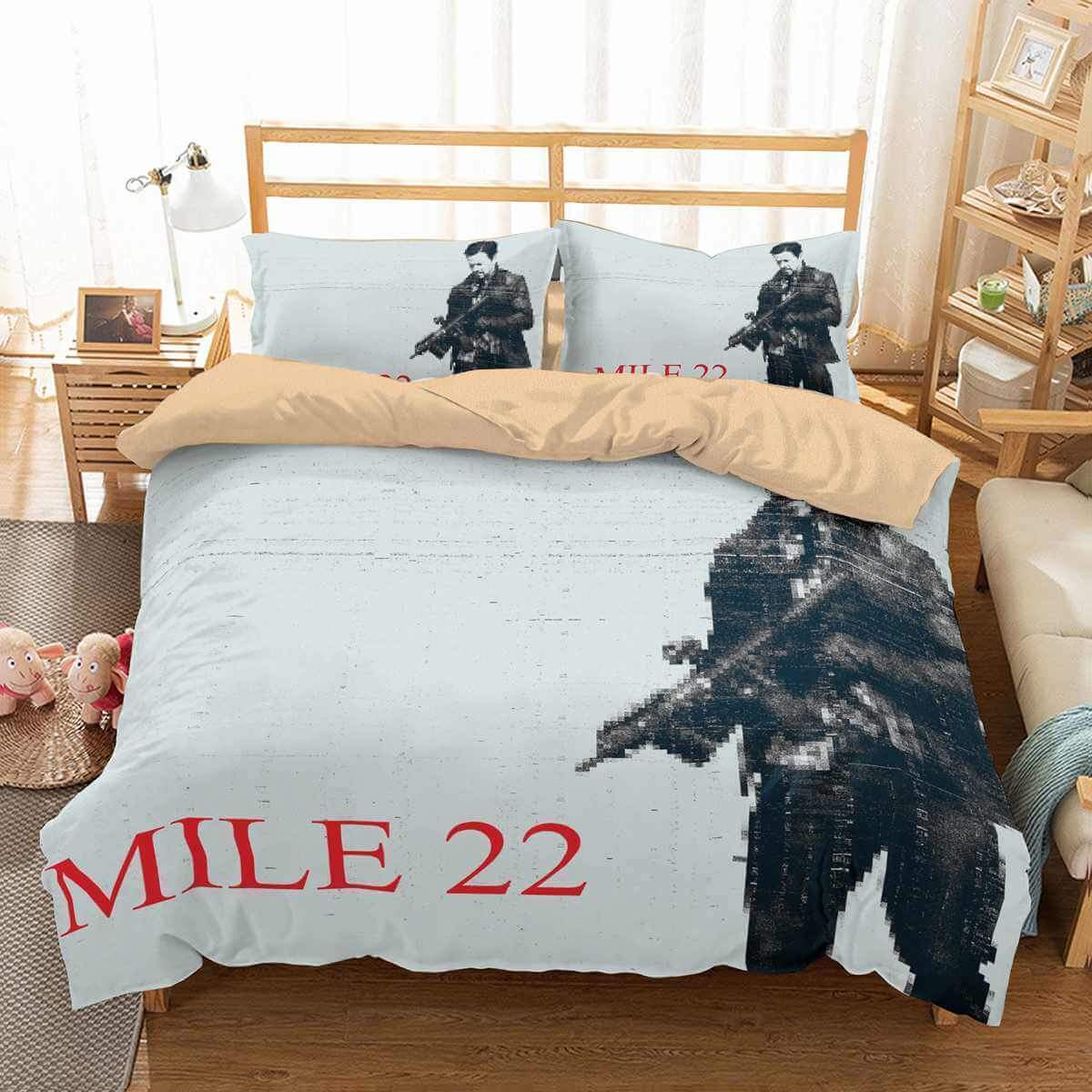 3D Customize Mile 22 Customized Bedding Sets Duvet Cover