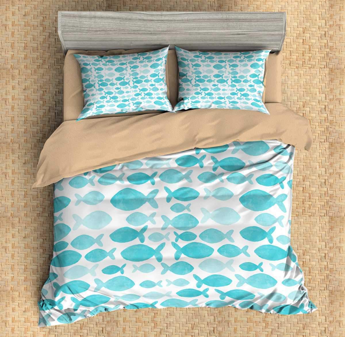 3D Customize Ocean Customized Bedding Sets Duvet Cover