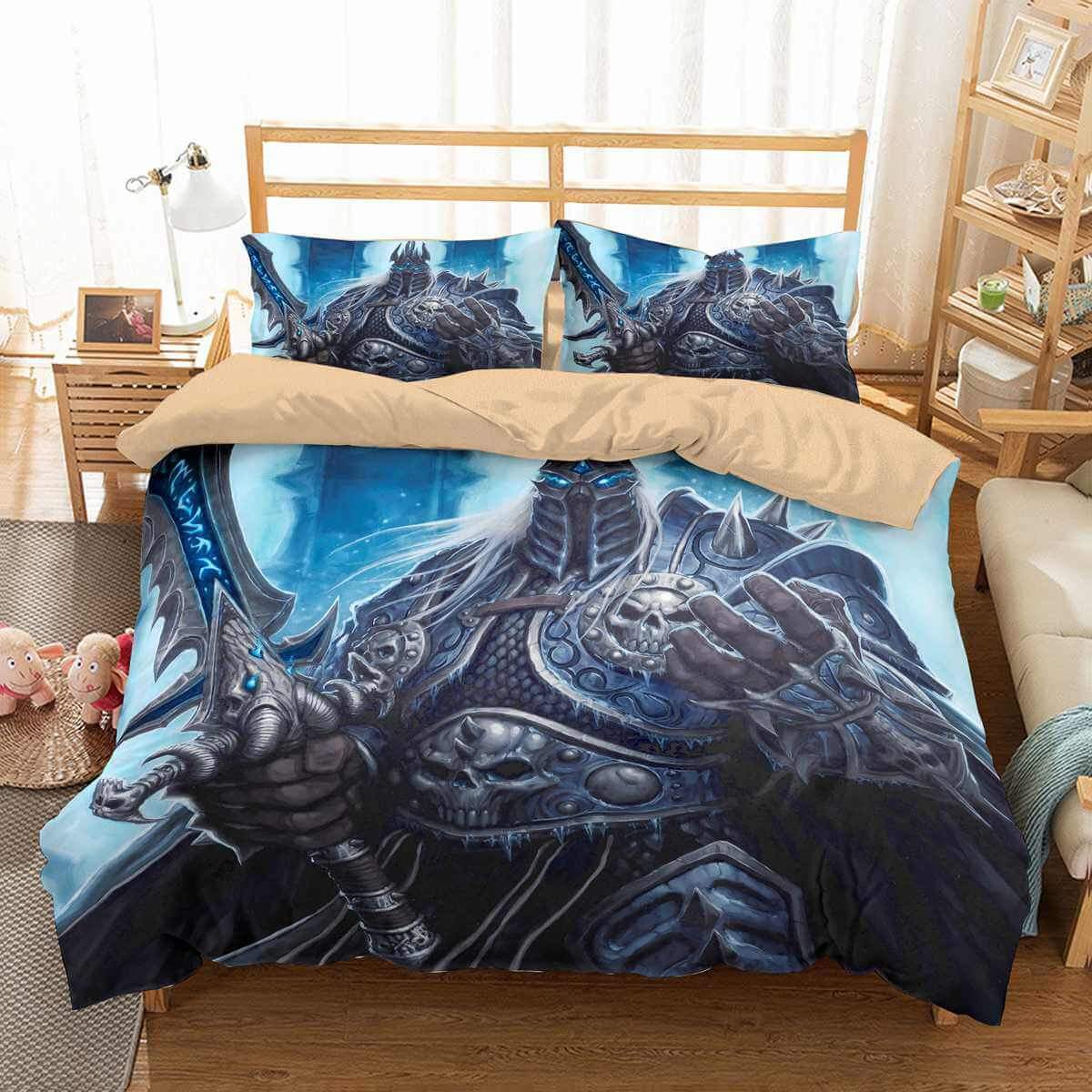 3D Customize The Lich King Customized Bedding Sets Duvet Cover