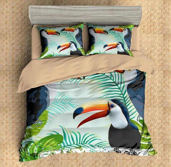 3D CUSTOMIZE TOUCAN 10 3D Customized Duvet Cover Bedding Sets