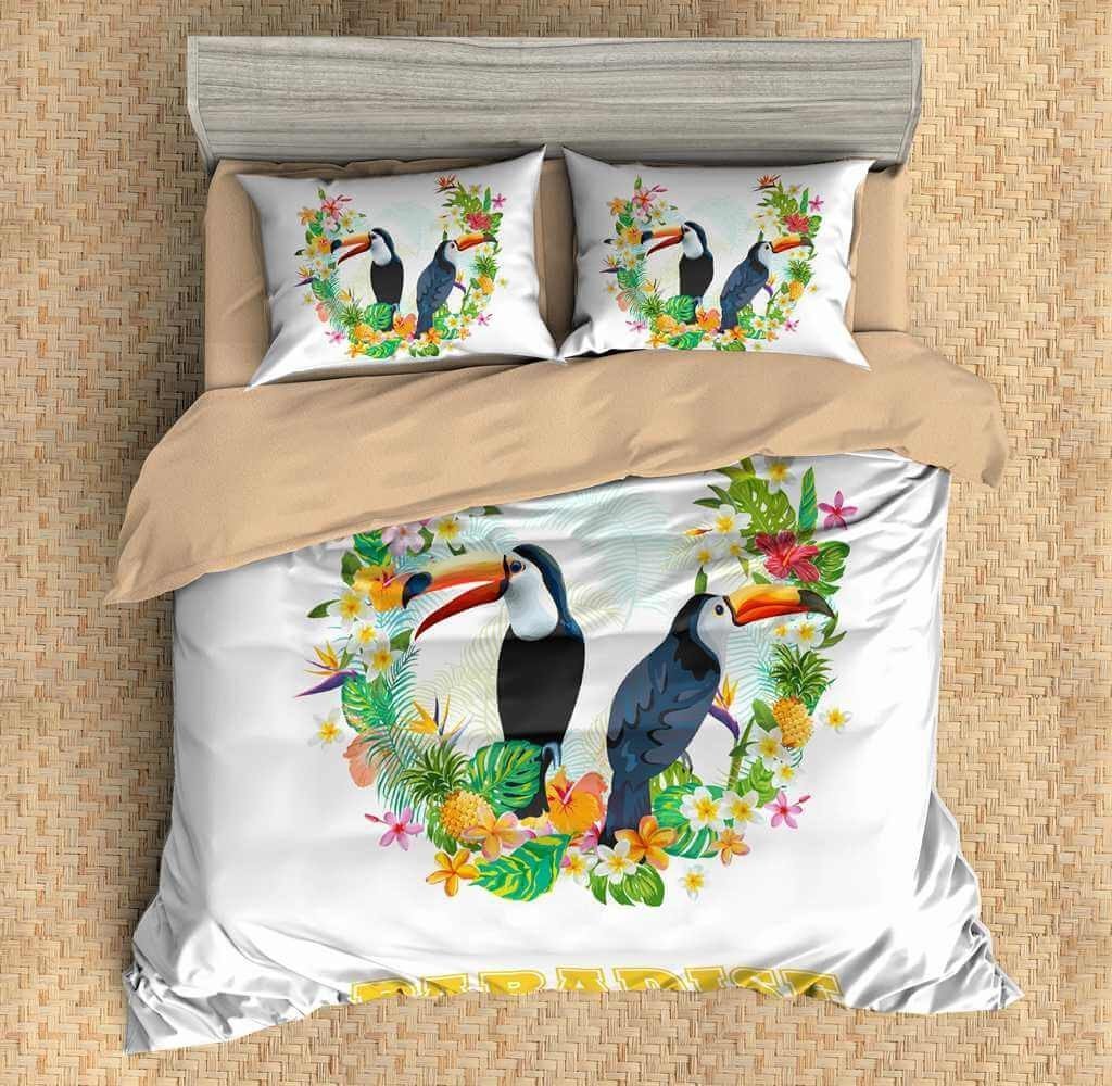 3D Customize Toucan Customized Bedding Sets Duvet Cover