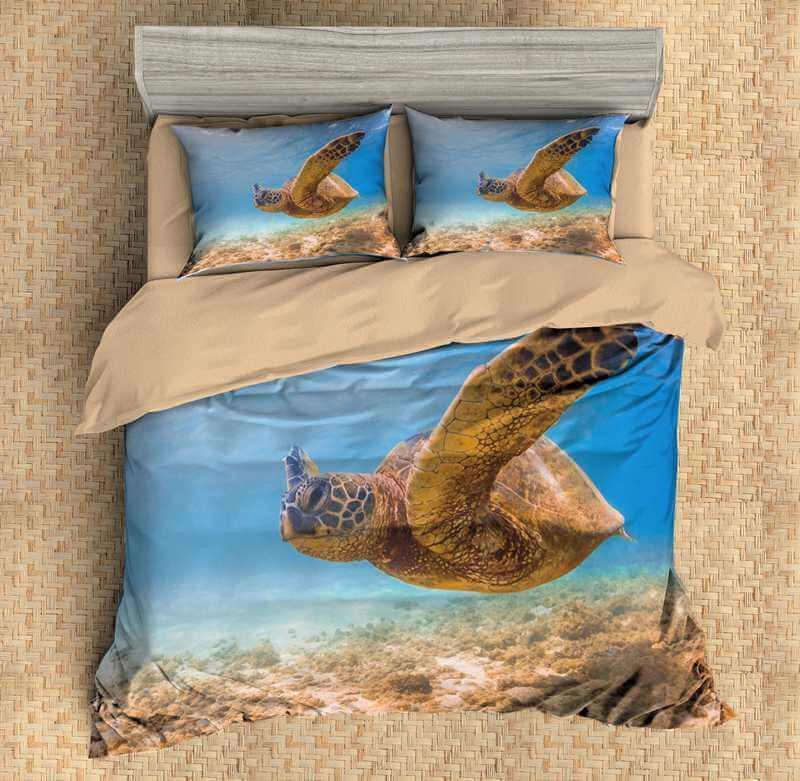 3D Customize Turtles Customized Bedding Sets Duvet Cover