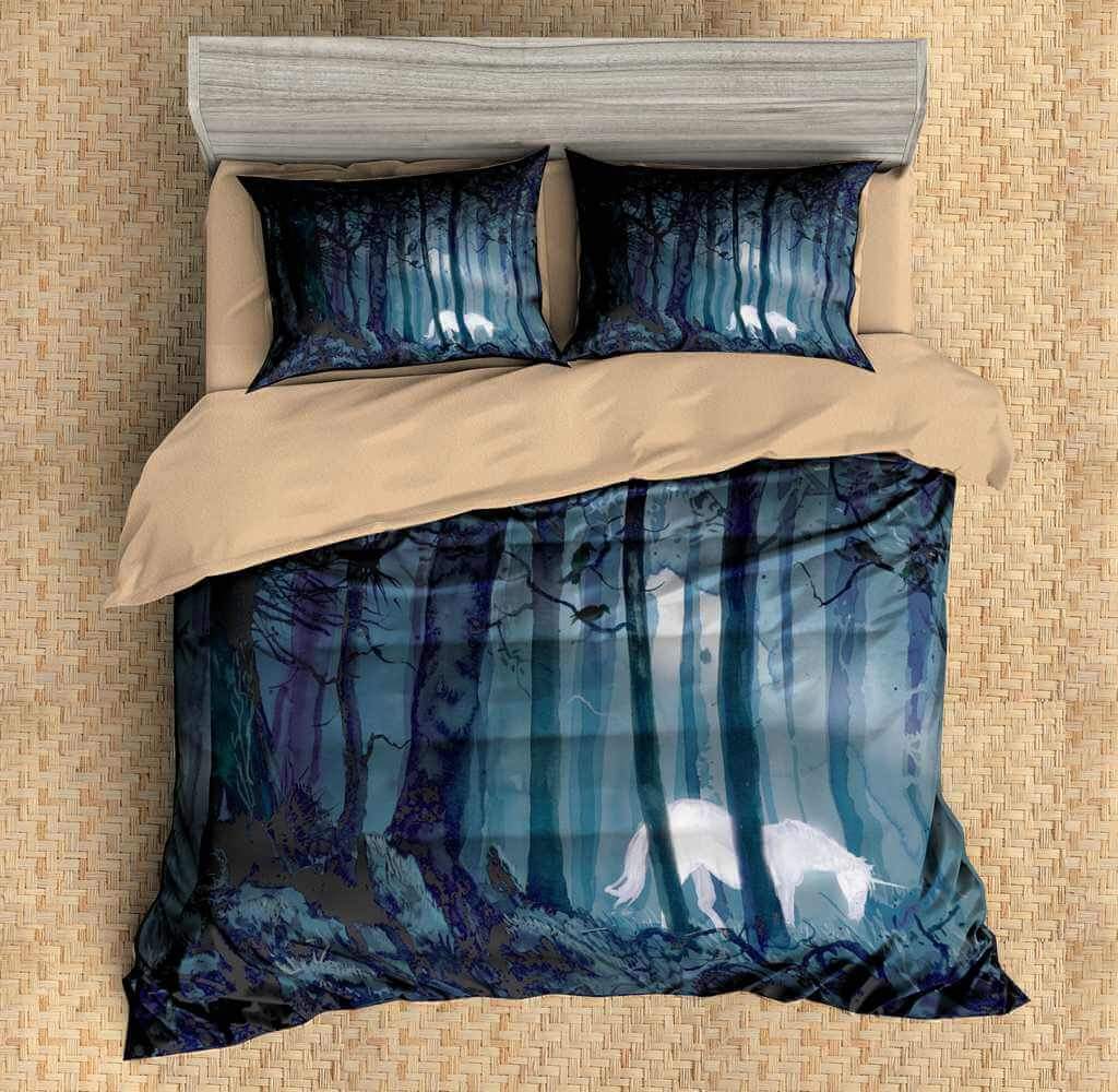 3D Customize Unicorn Customized Bedding Sets Duvet Cover