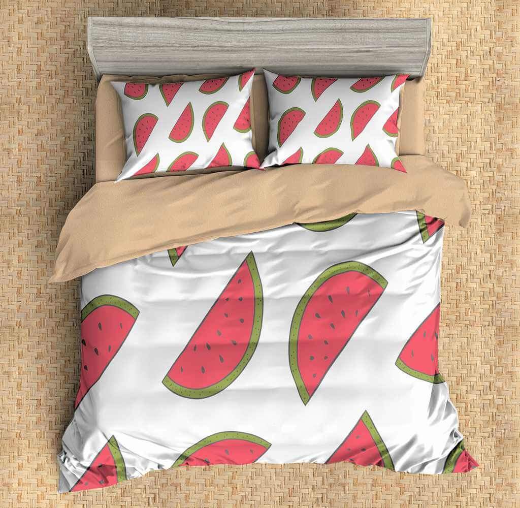 3D Customize Watermelon Customized Bedding Sets Duvet Cover