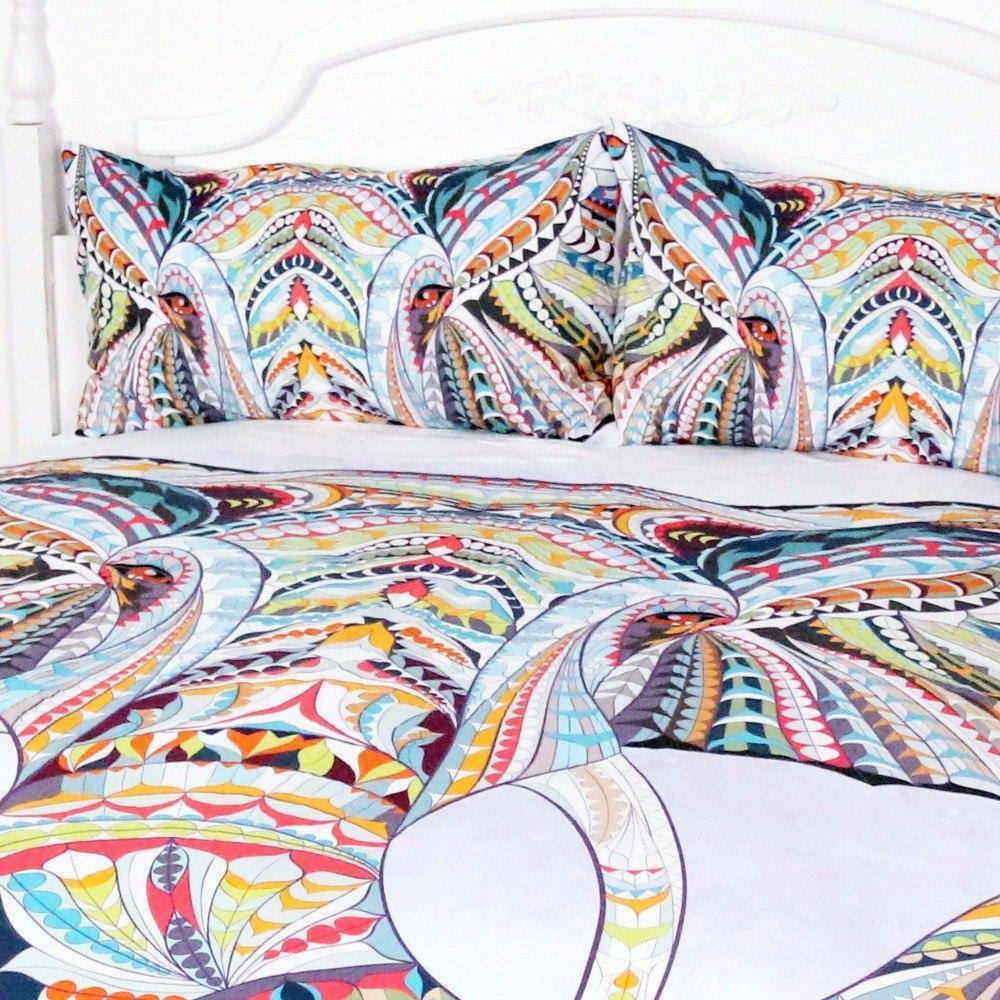 3D Elephant Bohemian tyle ART HOP 3D Customized Duvet Cover Bedding Sets