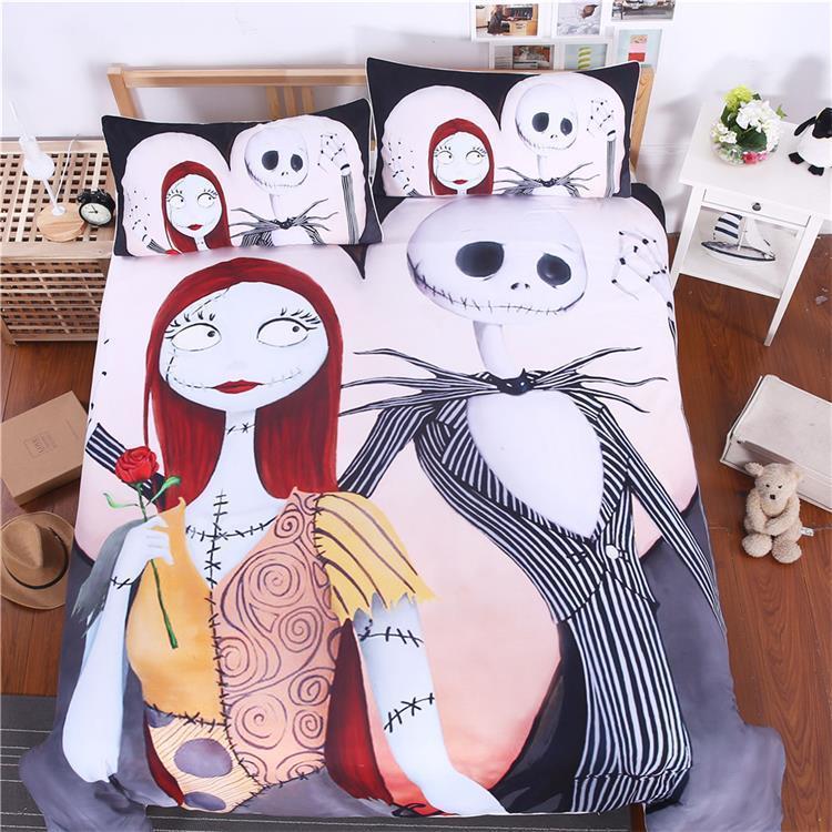 3D s Twin Full Queen King ize Jack kellington 3D Customized Duvet Cover Bedding Sets
