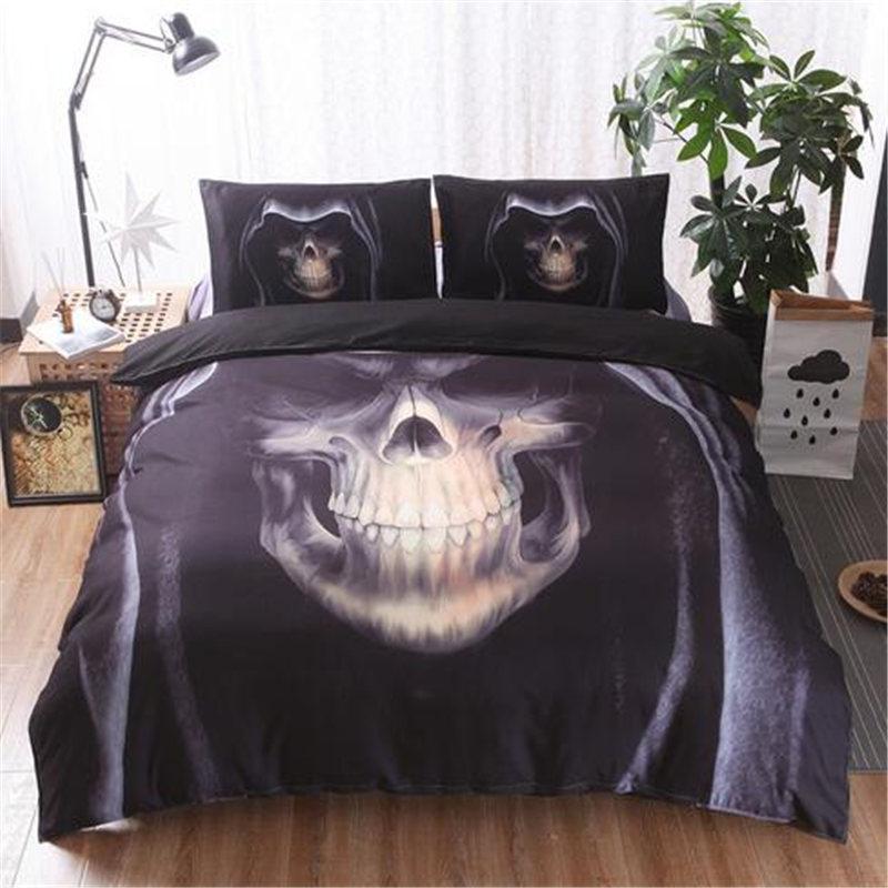 3Dkull Art V1 3D Customized Duvet Cover Bedding Sets