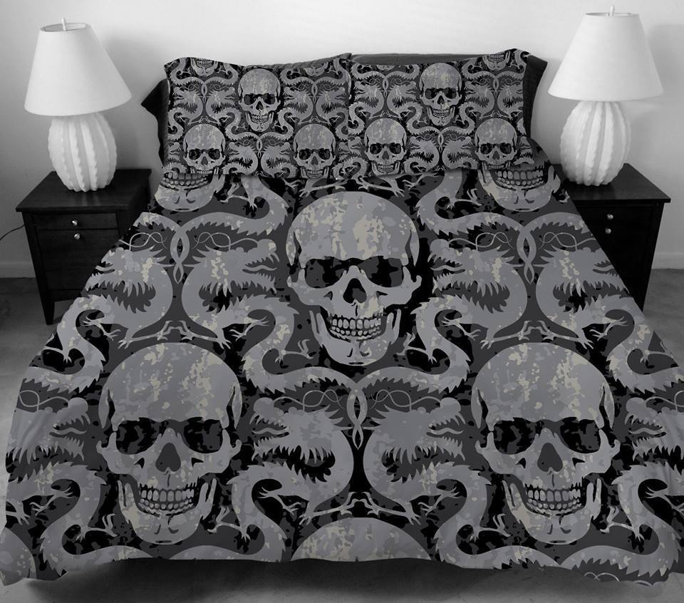 3Dkull Art V2 3D Customized Duvet Cover Bedding Sets