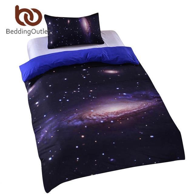 5pcs Bed in a Bag 3d Kingize Galaxy Bed Coveret Discount Bedspread Queen for Bedroom3D Customized Duvet Cover Bedding Sets
