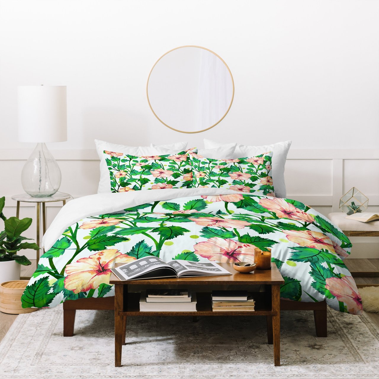 83 Oranges Blush Blossom Duvet Cover