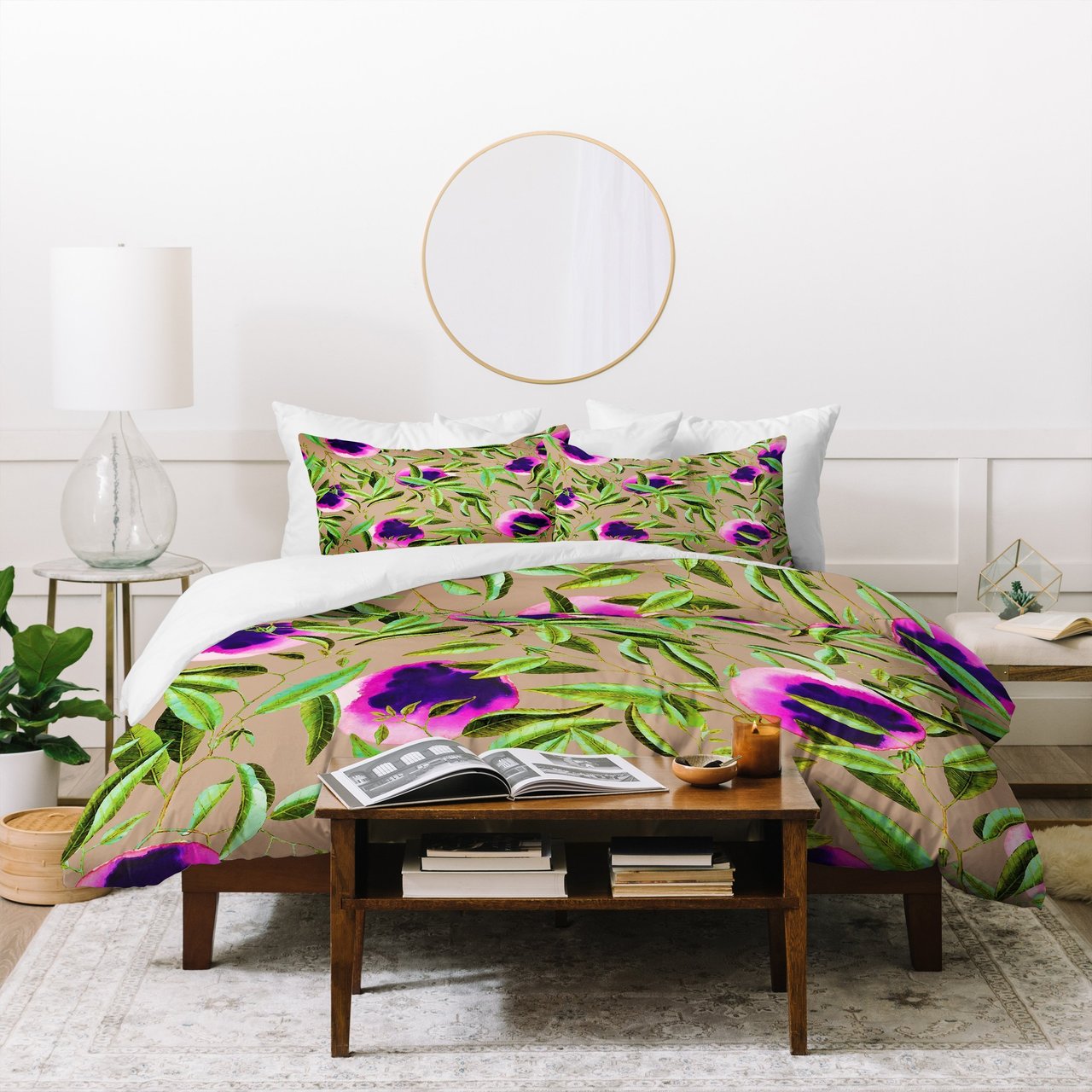 83 Oranges Bon Vivant Duvet Cover