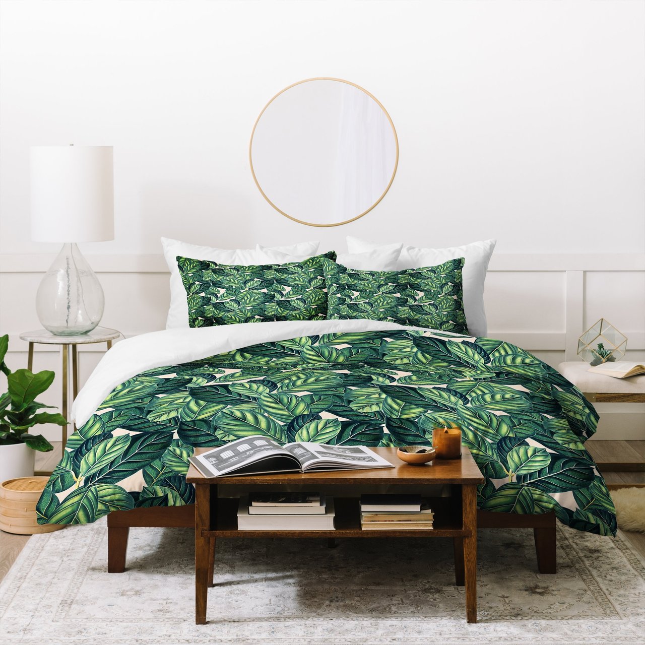 83 Oranges Botany Duvet Cover