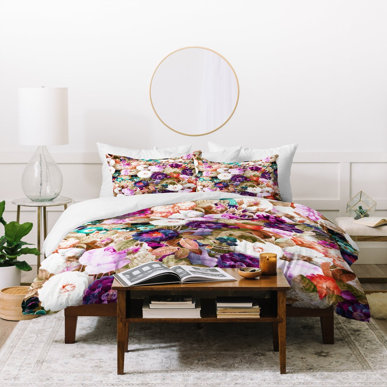 83 Oranges Eves Garden Duvet Cover