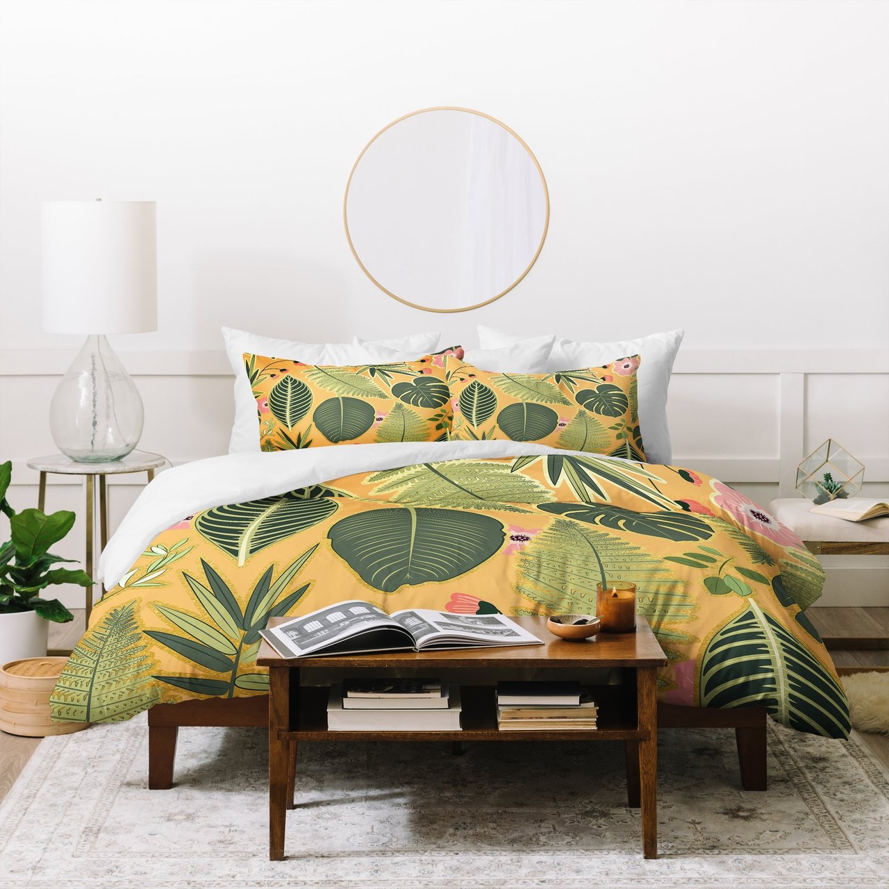 83 Oranges Jacqueline Duvet Cover