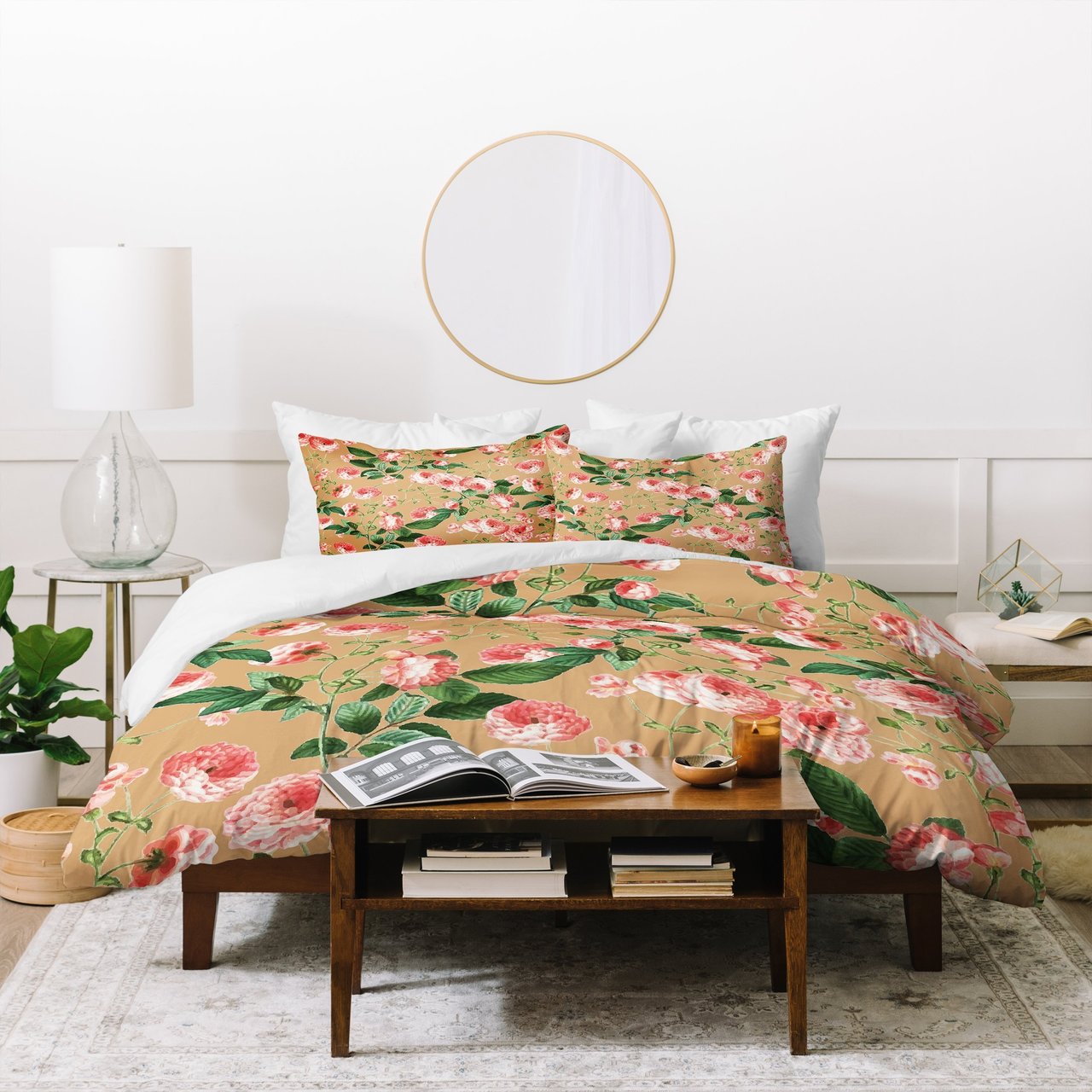83 Oranges Rosy Life Duvet Cover