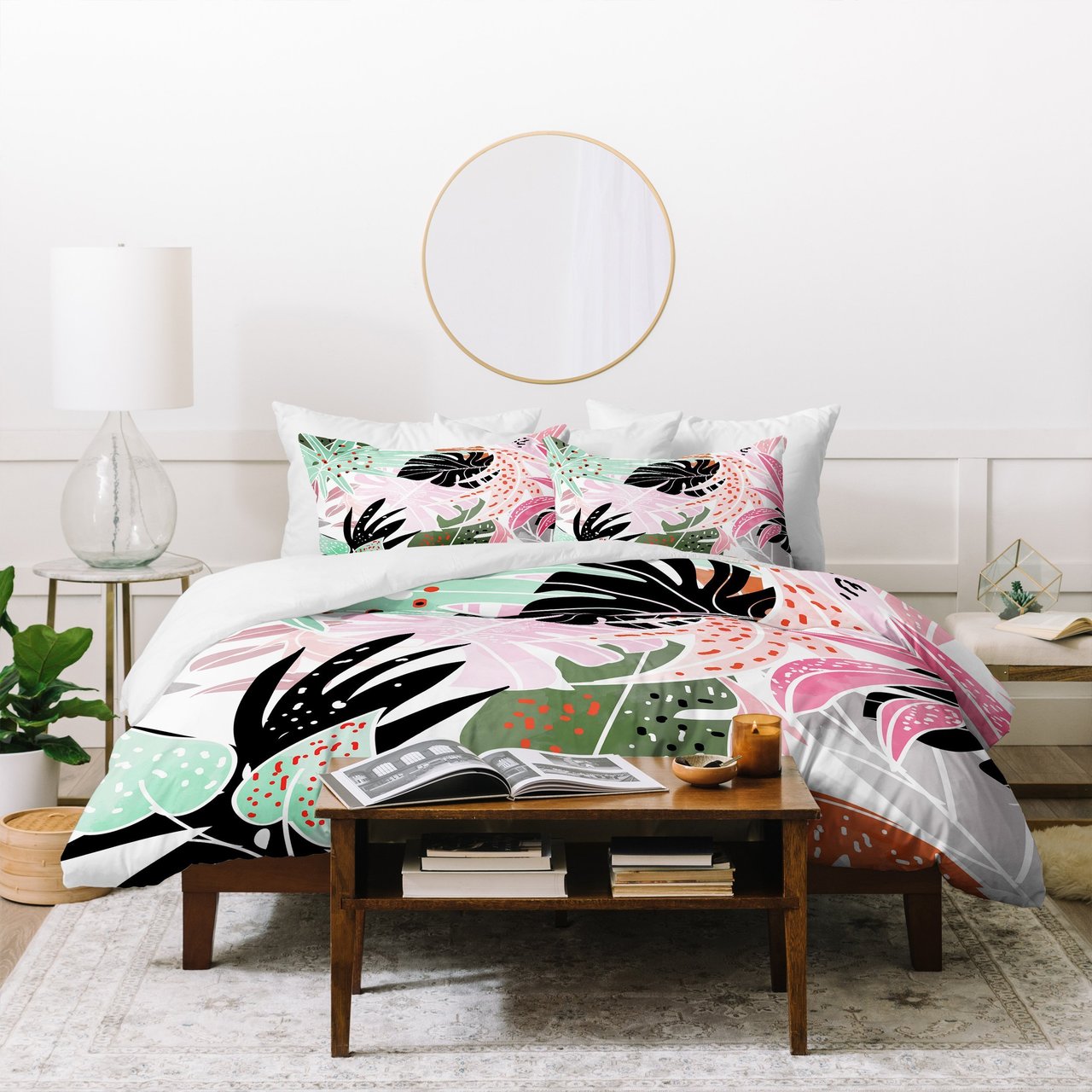 83 Oranges Veronica Duvet Cover