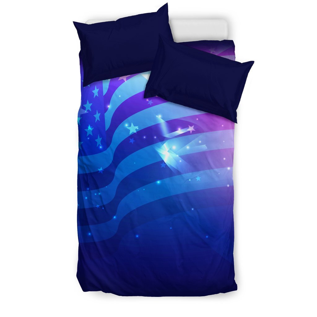Abstract USA 3D Customized Duvet Cover Bedding Sets