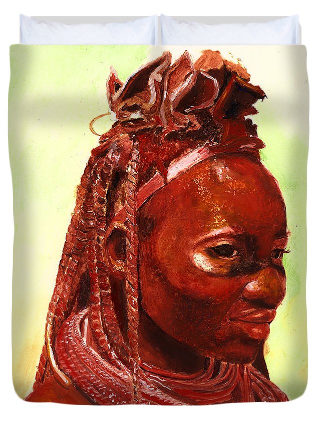 African Beauty 3D Customized Duvet Cover Bedding Sets