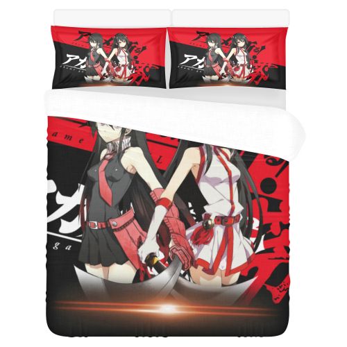 Akame Ga Kill 2  3D Customized Duvet Cover Bedding Sets
