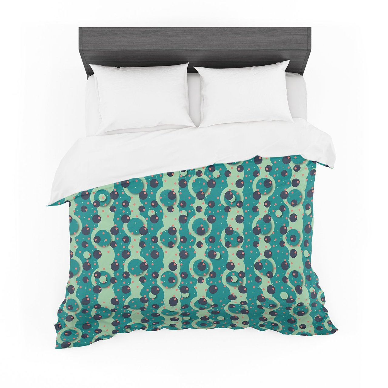 Akwaflorell ‘Bubbles Made of Paper’ Featherweight3D Customized Duvet Cover Bedding Sets