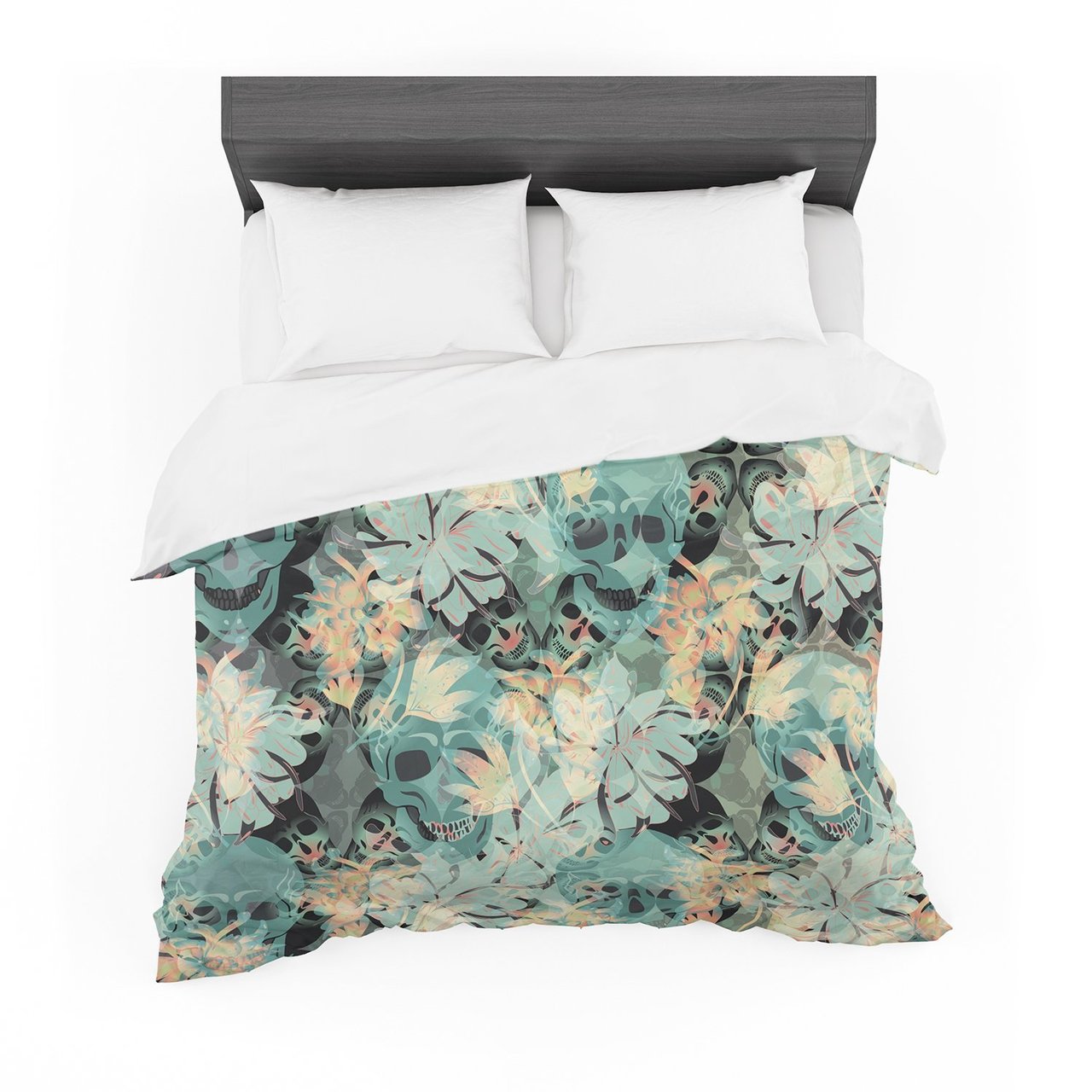 Akwaflorell ‘Dead’s Head Party’ Featherweight3D Customized Duvet Cover Bedding Sets