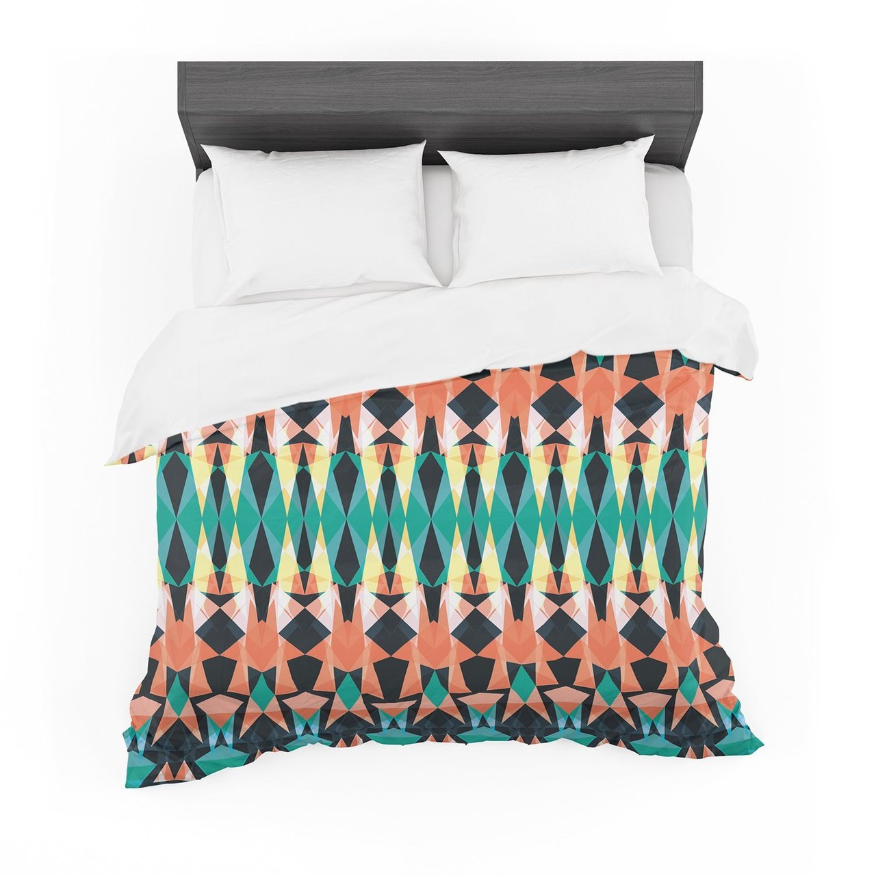 Akwaflorell ‘Triangle Visions’ Featherweight3D Customized Duvet Cover Bedding Sets