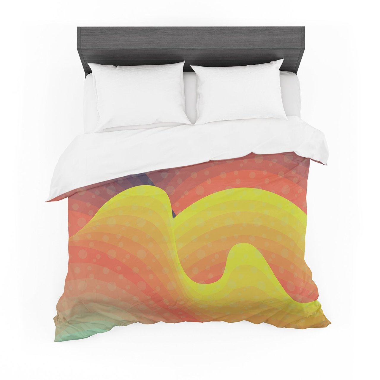 Akwaflorell ‘Waves Waves’ Featherweight3D Customized Duvet Cover Bedding Sets