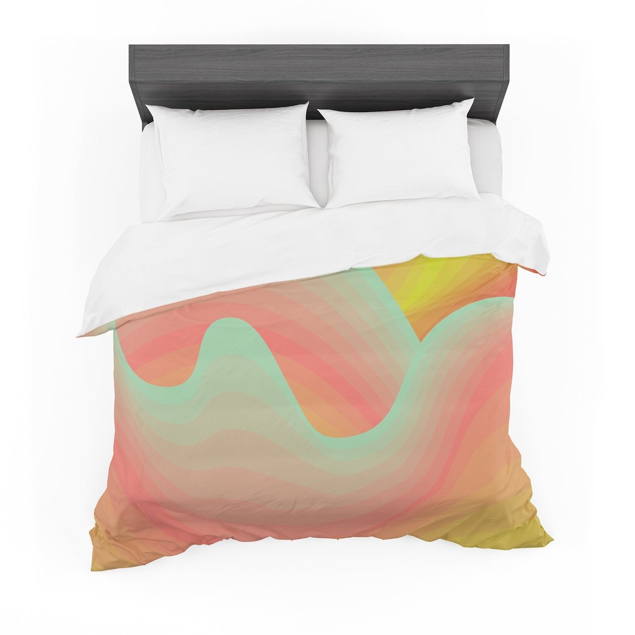 Akwaflorell ‘Way of the Waves’ Featherweight3D Customized Duvet Cover Bedding Sets