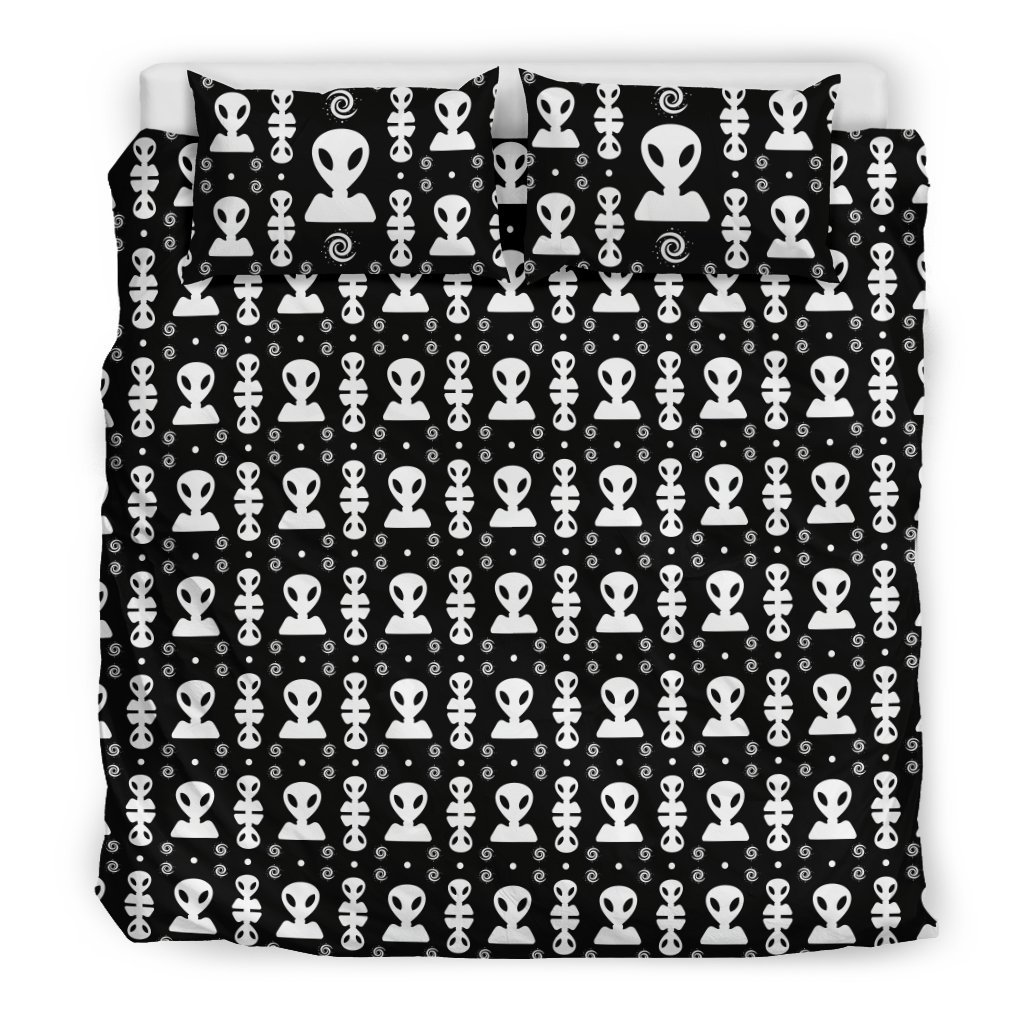 Aliens On My Mind Black3D Customized Duvet Cover Bedding Sets
