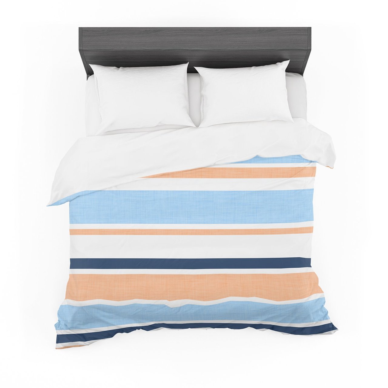 Alison Coxon ‘Jack Tar Pink’ Blue Orange Featherweight3D Customized Duvet Cover Bedding Sets