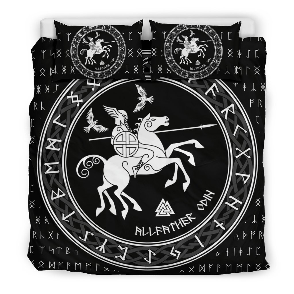 All Father Odin 3D Customized Duvet Cover Bedding Sets