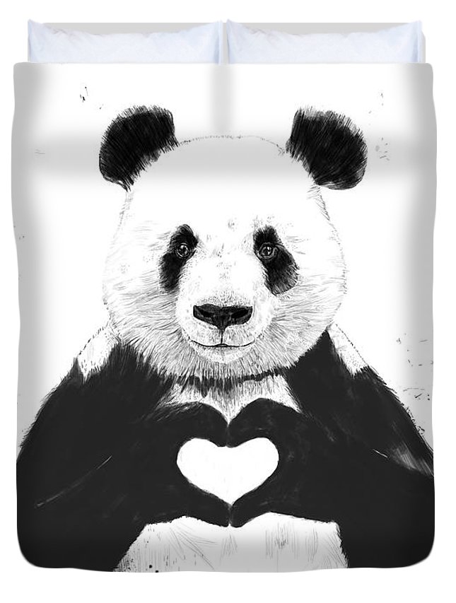 All You Need Is Love 3D Customized Duvet Cover Bedding Sets