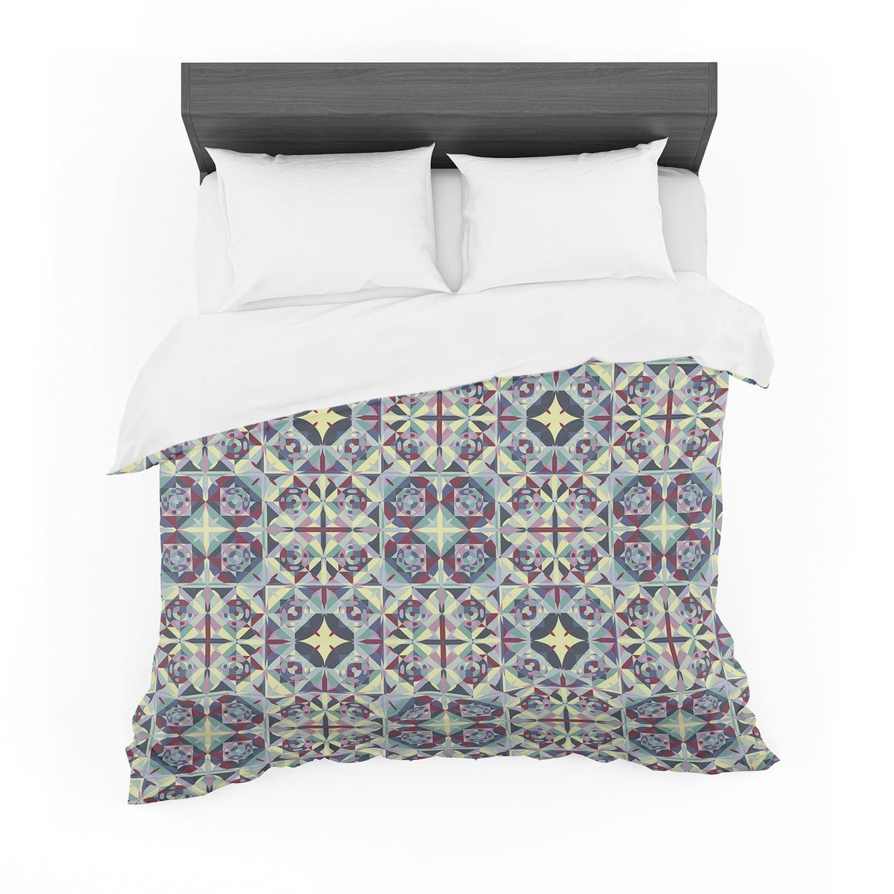 Allisonoupcoff ‘Curiousity’ Purple Featherweight3D Customized Duvet Cover Bedding Sets
