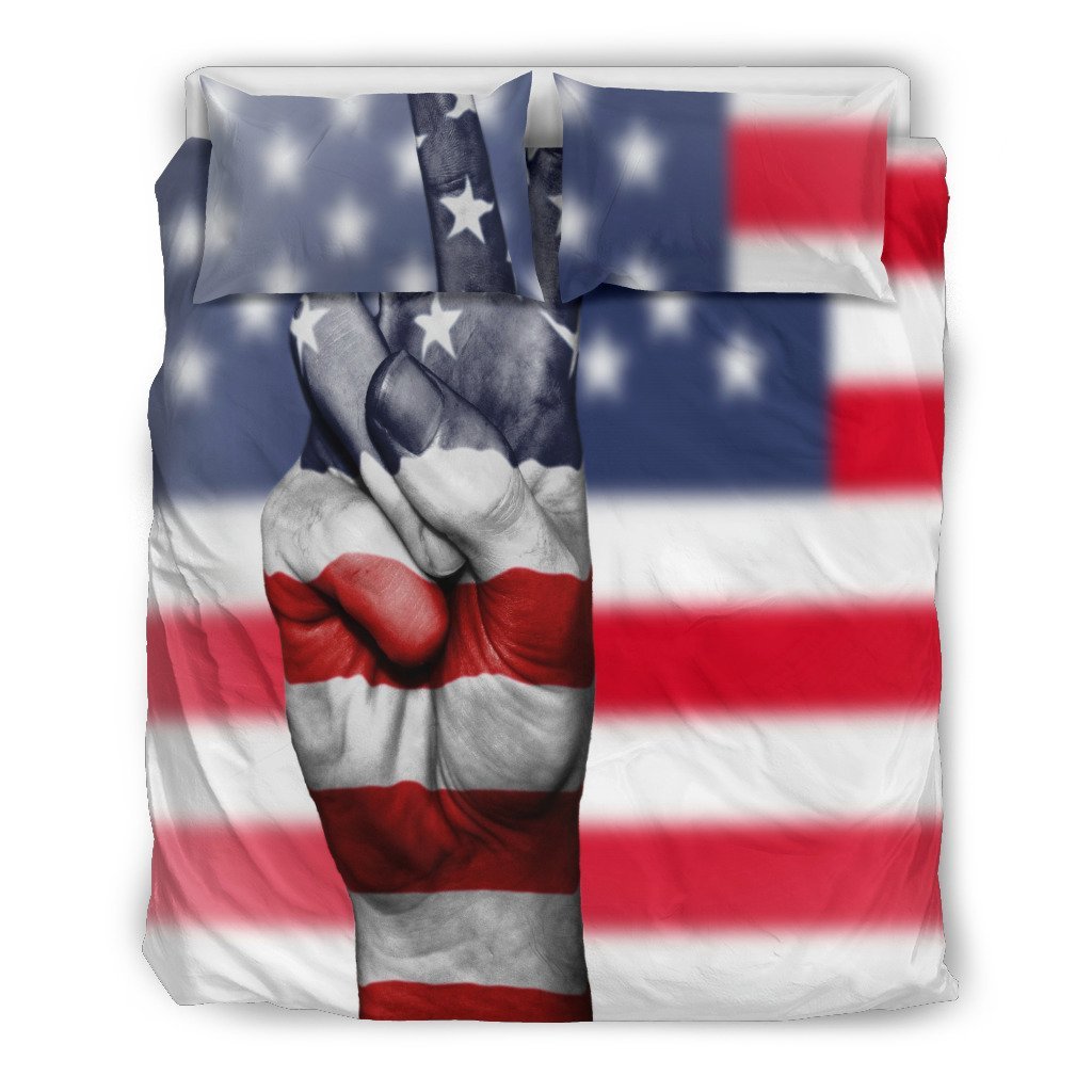 American Peace 3D Customized Duvet Cover Bedding Sets