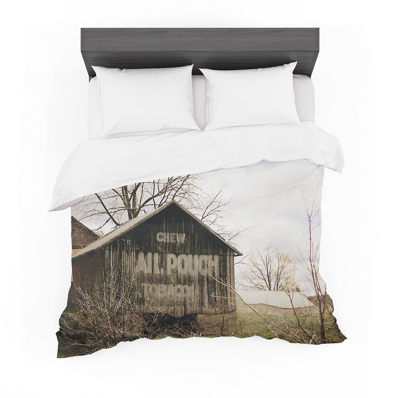 Angie Turner ‘Mail Pouch Barn’ Wooden House Featherweight3D Customized Duvet Cover Bedding Sets