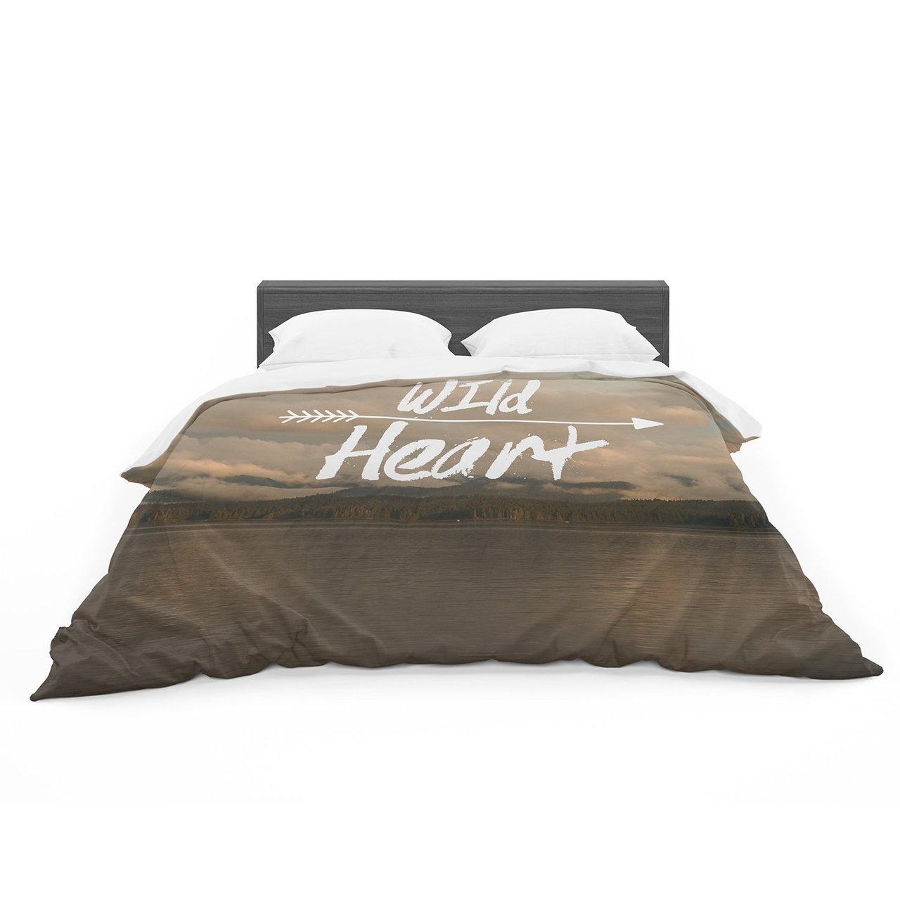 Ann Barnes ‘Wild Heart’ Landscape Featherweight3D Customized Duvet Cover Bedding Sets