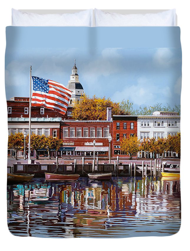 Annapolis 3D Customized Duvet Cover Bedding Sets