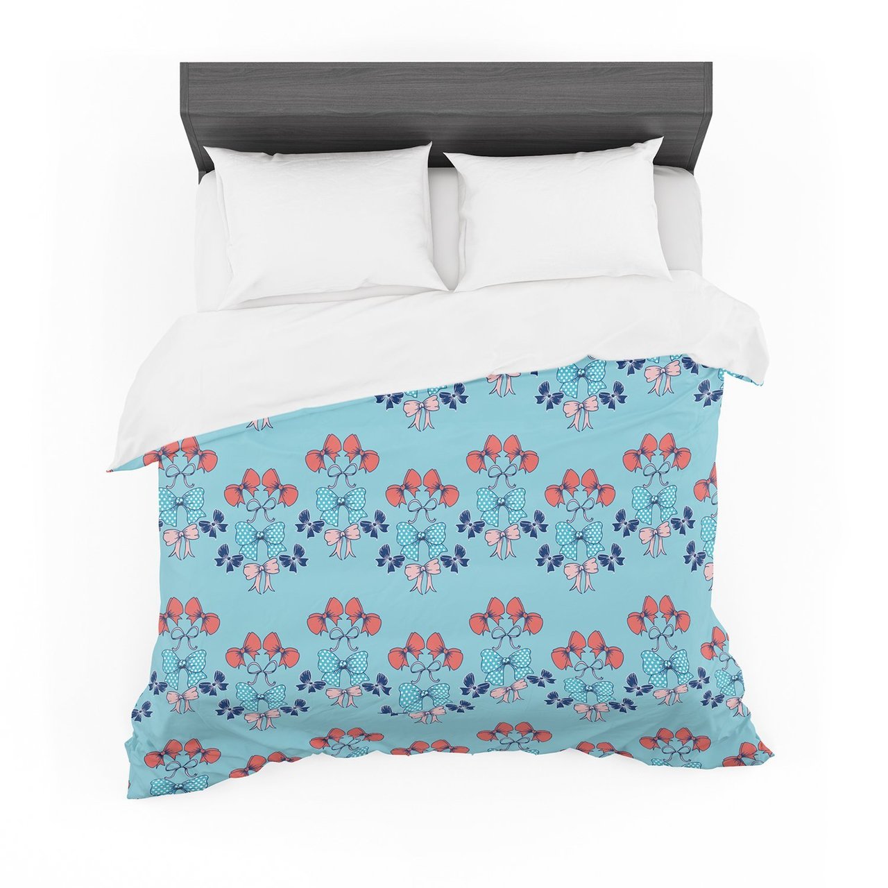 Annelineophia ‘Bows’ Featherweight3D Customized Duvet Cover Bedding Sets