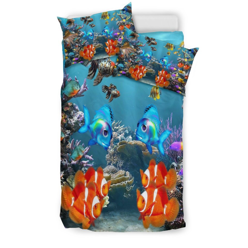Aquariumea Life 3D Customized Duvet Cover Bedding Sets
