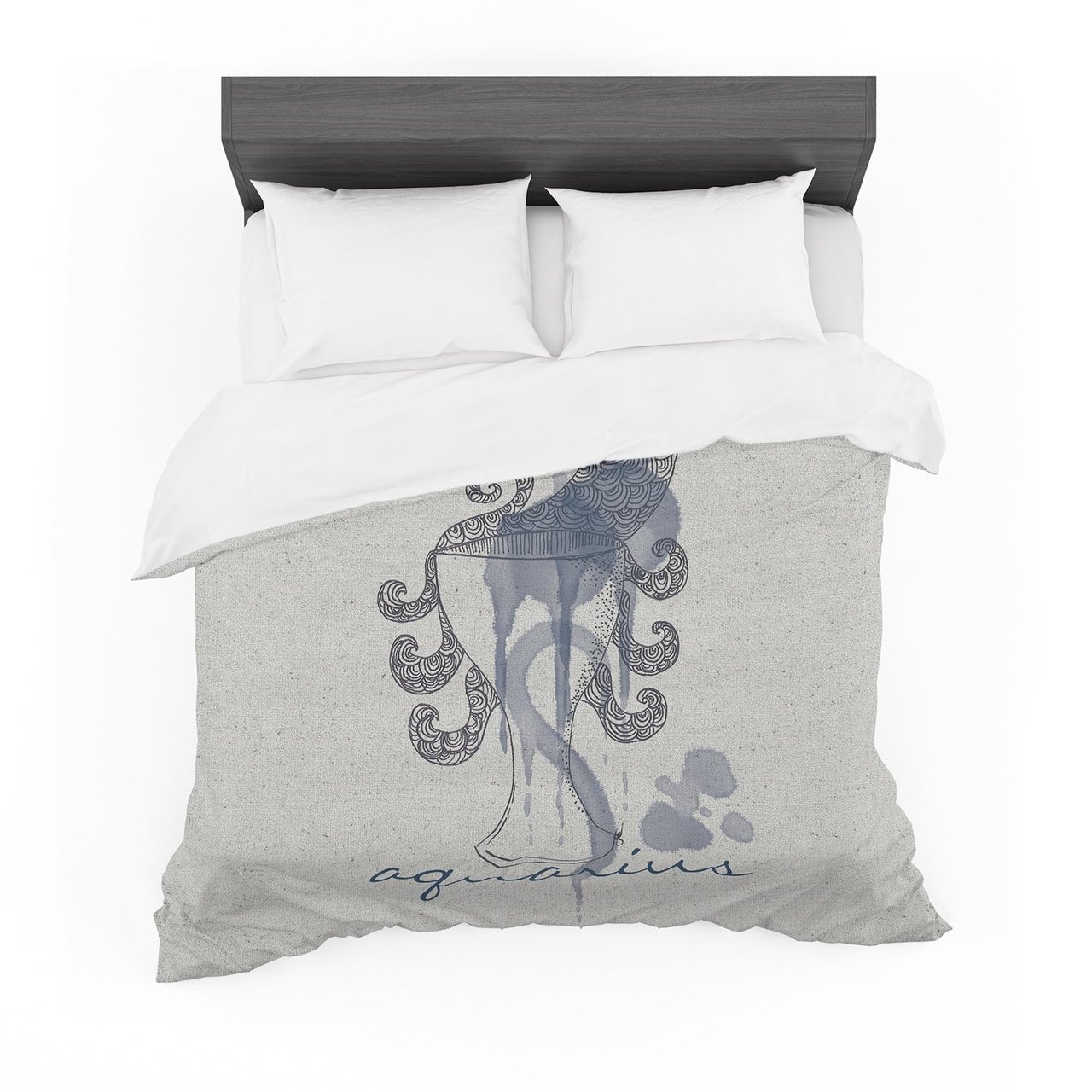 Aquarius Featherweight3D Customized Duvet Cover Bedding Sets