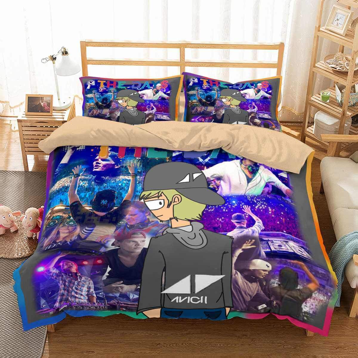 Avicii The Days 3D Customized Duvet Cover Bedding Sets