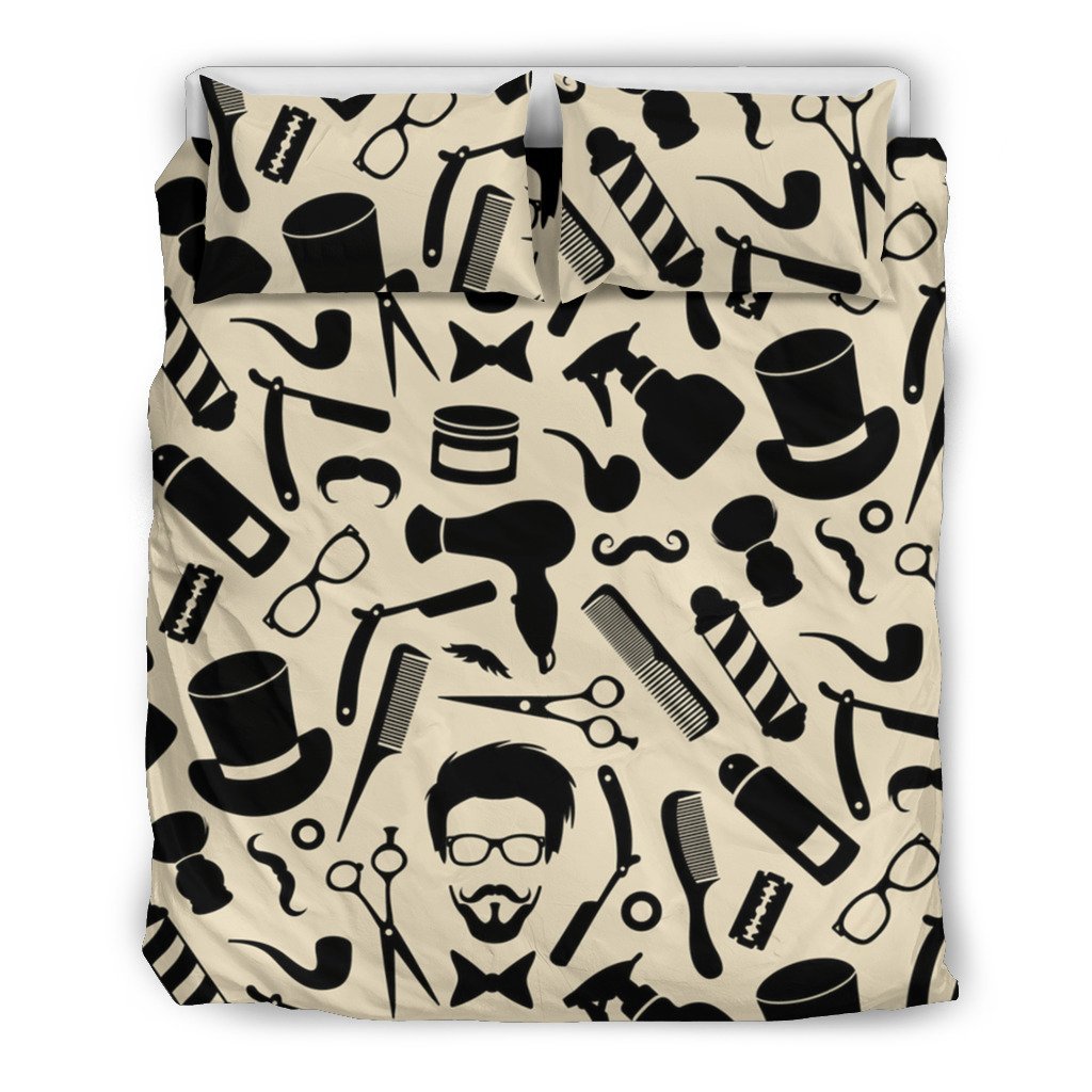 Barber 3D Customized Duvet Cover Bedding Sets