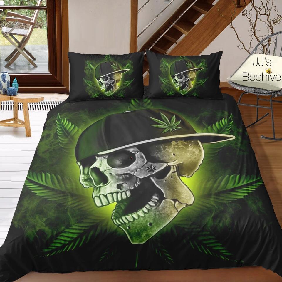 Baseball Capkull 3D Customized Duvet Cover Bedding Sets