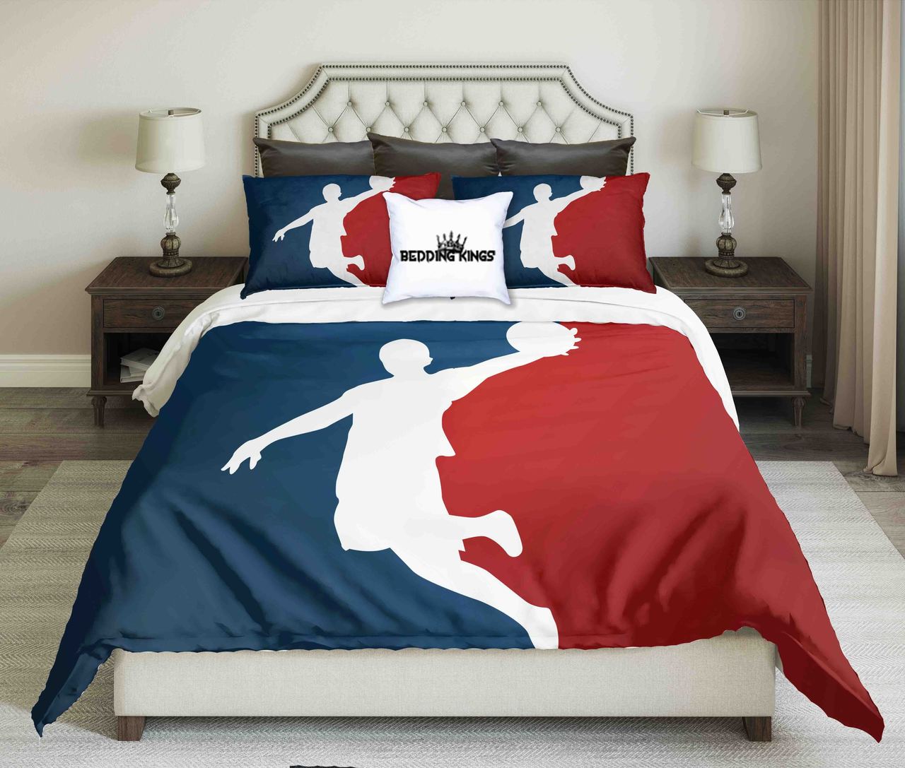 Basketball Player design | kings3D Customized Duvet Cover Bedding Sets