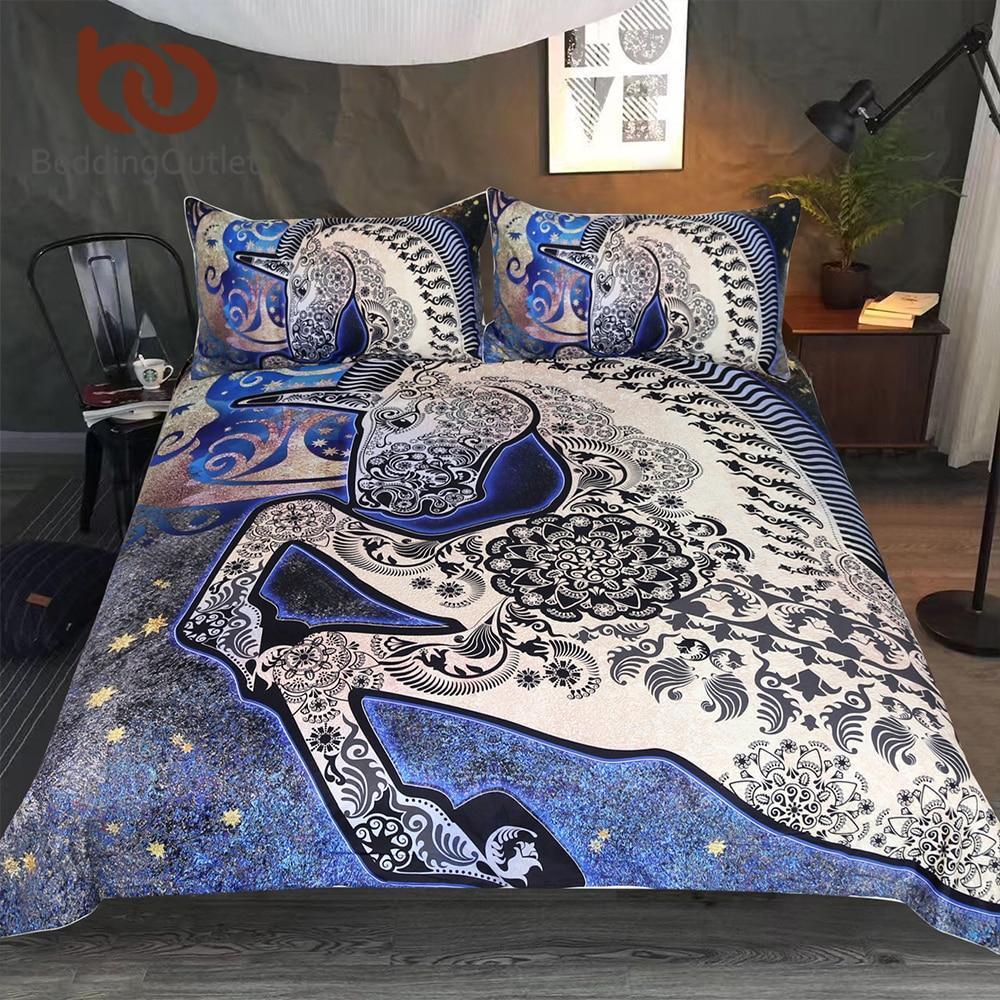 Bedding Outlet Unicorn Bedding Set 3pcs