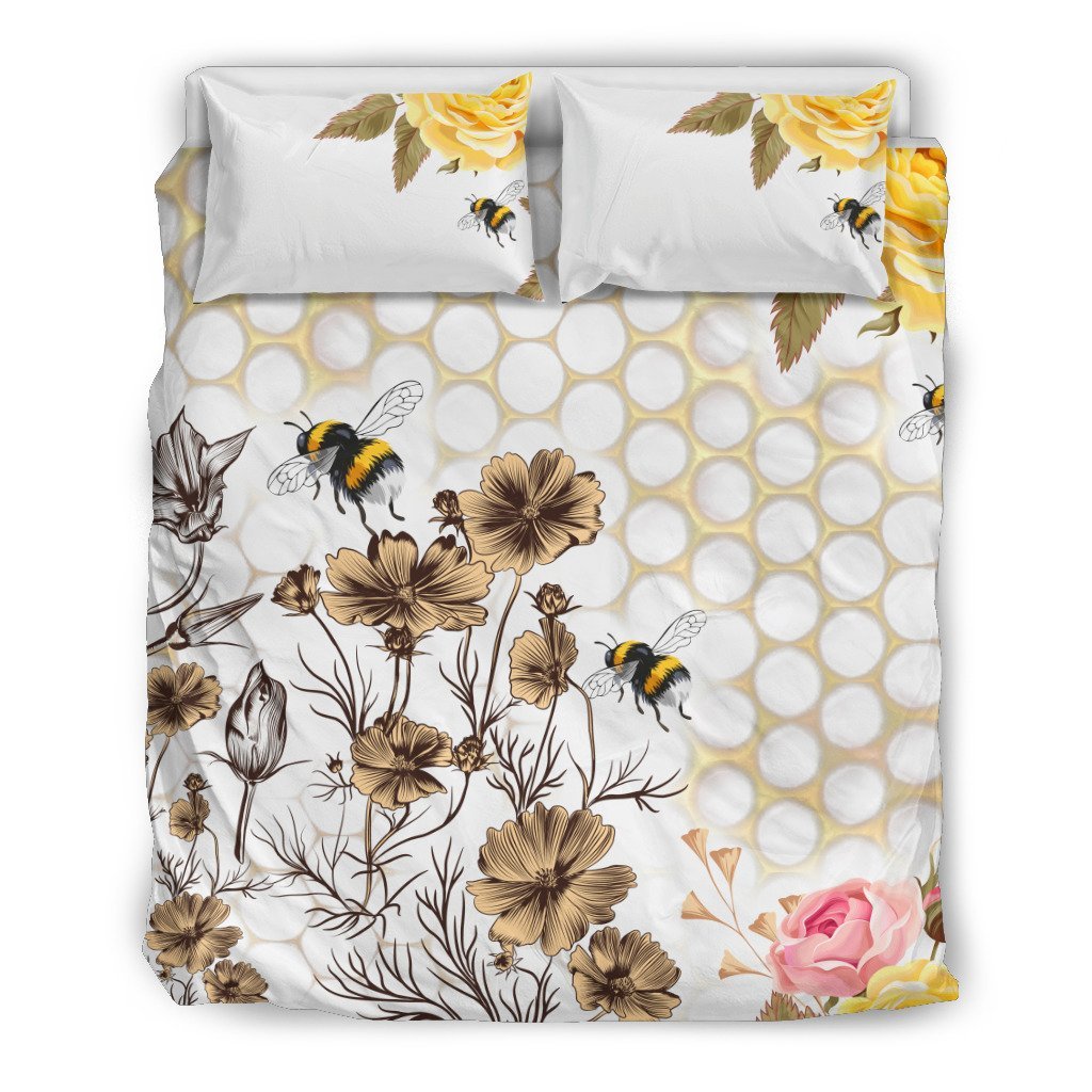 Beekeeping 3D Customized Duvet Cover Bedding Sets
