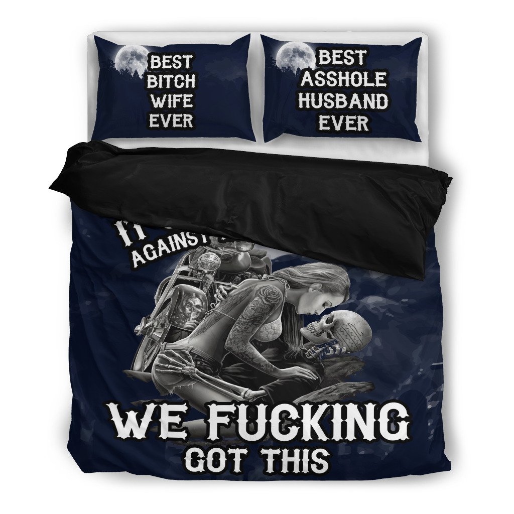 Bikers 3D Customized Duvet Cover Bedding Sets