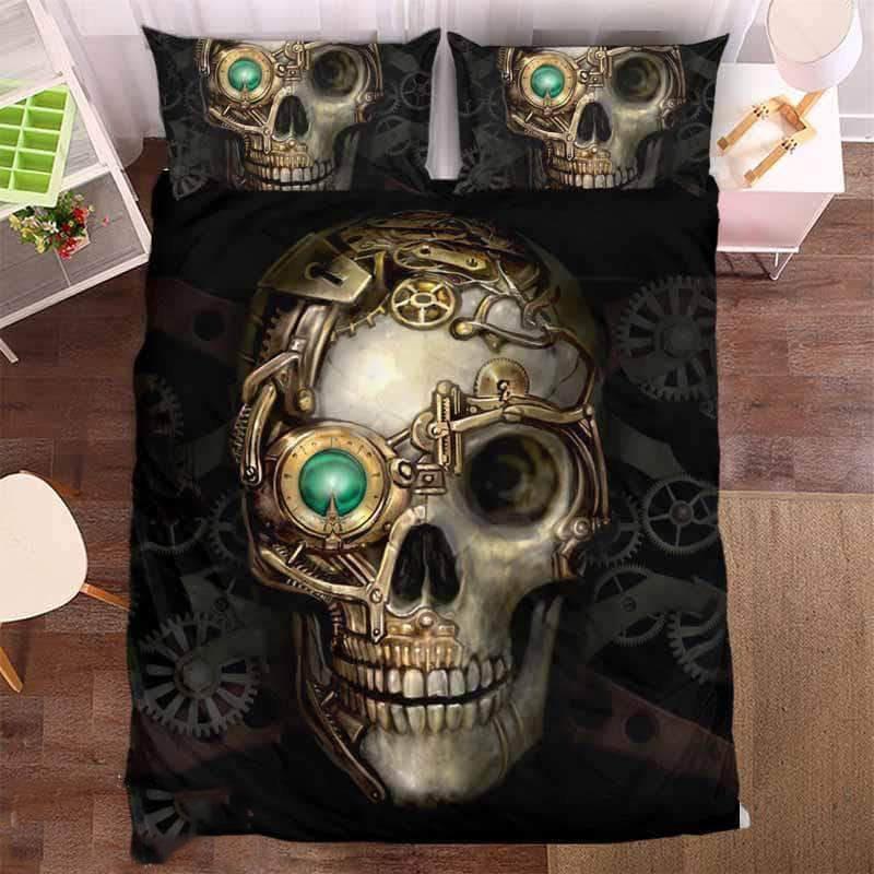 Bionic Skull 3D Customized Duvet Cover Bedding Sets