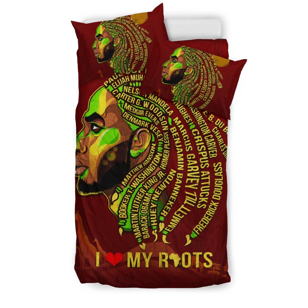 Black Man History 3D Customized Duvet Cover Bedding Sets