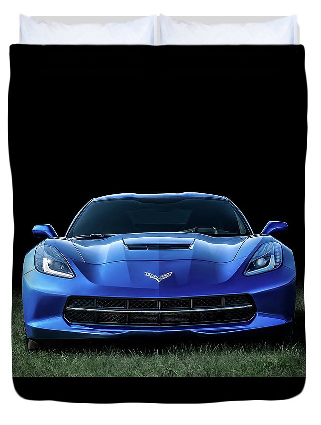 Blue 2013 Corvette 3D Customized Duvet Cover Bedding Sets